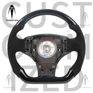 Volante Personalizzato in Alcantara e Fibra di Carbonio per <span class=keywords><strong>Aston</strong></span> Martin DBX DB9 V8 DB5 DB6 <span class=keywords><strong>DB7</strong></span> DB11, Volante da Corsa Vantage Convertibile - Product Image 2