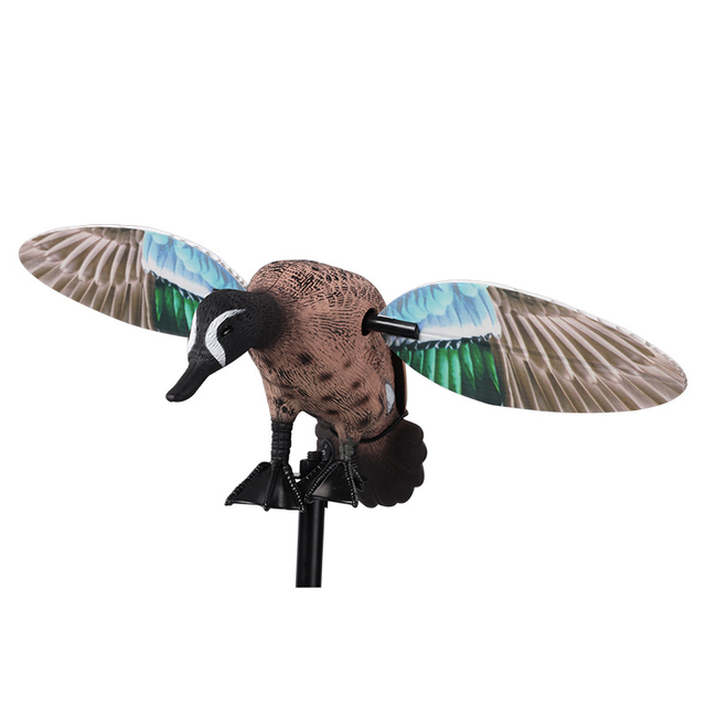 Flocked Motor Silhouette Plastic Electric Motion Cheap Used Blow Mold Eva Motorized Mallard Wholesale Wood Duck Decoys Hunting
