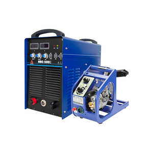 Machine à souder semi-automatique à gaz CO2 blindée IGBT en acier inoxydable industriel robuste Aotai NBC-500II 380V - Product Image 1
