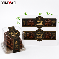 Autocollants adhésifs imperméables personnalisés en vinyle, étiquettes pour boîtes à gâteaux, étiquettes d'emballage alimentaire pour boulangerie, pour la décoration de desserts
