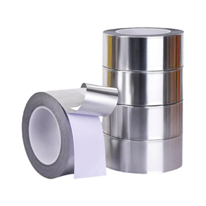 High-Temperature Fireresistant Acrylic <b>Adhesive</b> Roof Aluminum Foil Tape Single Heatresistant for Masking High Temp Production - Product Image 4