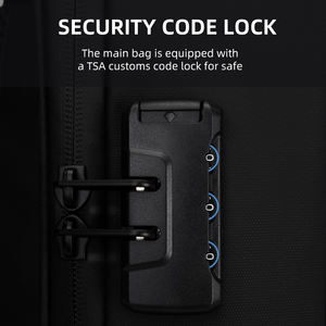 Sac à dos en ABS + PC à forme rigide 50 l, sac d'école à coquille rigide, sacs d'affaires - Product Image 3