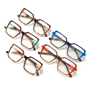 <strong>Engage</strong> Logo Acetate <strong>Glasses</strong> Frame Premium Acetate <strong>Glasses</strong> Vintage Anti Blue Light Eyeglasses for Women Man - Product Image 4