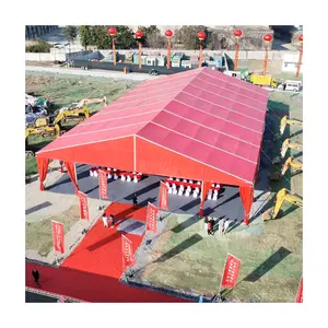Movable Easy install Large scale Glamping Party Sporting events tent awning with sidewalls