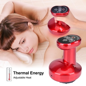 Electric Scraping and Cupping <b>Massager</b> Vaccum Massage Cup Set for Guasha Nagative Pressure Meridian Dregde Body Slim - Product Image 2