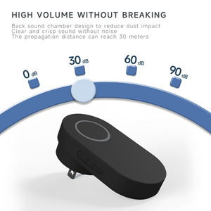 Nhà mới không dây chuông cửa 60 nhạc chuông điều khiển từ xa tự Tạo điện không thấm nước ngoài trời Vườn cửa chuông cắm điện - Product Image 6