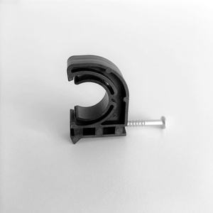 Полутрубная вешалка с пластиковым зажимом для гвоздей, зажим для труб, опора для труб, <span class=keywords><strong>1</strong></span>/<span class=keywords><strong>2</strong></span> "до 3/<span class=keywords><strong>4</strong></span>", двойной крюк для когтей, обжимные Фитинги - Product Image 4