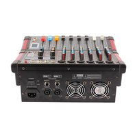 Mélangeur de puissance BT-600D Lane amplificateur de puissance audio max dj mélangeur professionnel mélangeur audio usb dj console de mixage sonore