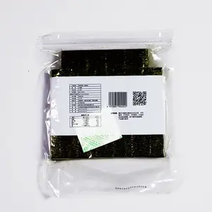 Competitive Price Of Grade D Roasted Warship Nori Seaweed 700sheets Per Bag