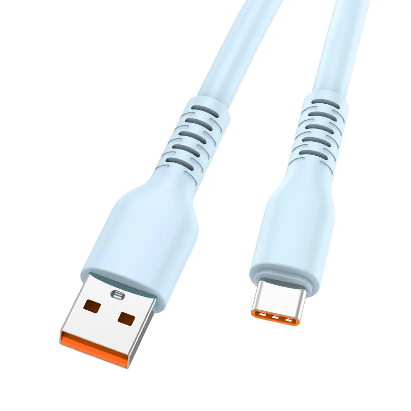 480Mbps 100W PD Silicone USB C to Type C Fast Cable High Quality PD Charger Data Cord 20V 5A Charging Line Support OEM