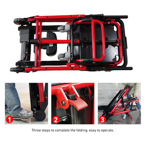 Kursi pendaki tangga elektrik ringan, perlengkapan terapi rehabilitasi orang tua & cacat - Product Image 2