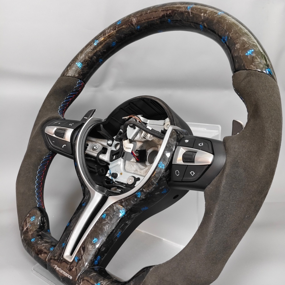 Customized Forged Carbone Volant Steering Wheel (BMW Fitment), photo 5