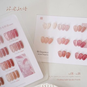 Rabia – Kit de vernis à ongles gel nude translucide 18 couleurs, semi-permanent UV/LED, rose nude, <span class=keywords><strong>marron</strong></span> nude, pour nail art - Product Image 4