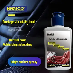 Revêtement d'entretien en <span class=keywords><strong>cuir</strong></span> de cire polonaise de tableau de bord de voiture liquide pour la <span class=keywords><strong>rénovation</strong></span> et la remise à neuf en plastique - Product Image 4