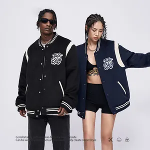 Thấp Moq Bóng Chày Da Tay Áo Máy Bay Ném Bom Thêu Logo Jaket Varsity Cao Đẳng Chuyến Bay Phi Công Áo Khoác Cho Nam Giới Letterman Áo Khoác