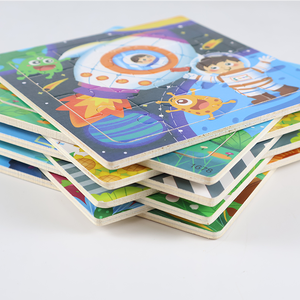 <span class=keywords><strong>Montessori</strong></span> educativi 16 pezzi Puzzle giochi oceano animale Puzzle da tavolo di apprendimento giocattoli per bambini ragazzi ragazze - Product Image 5