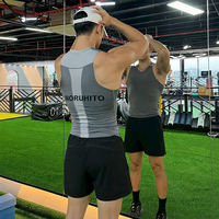 Débardeur Athlétique Homme Personnalisé pour Fitness, Impression Numérique, 100% Coton Polyester Respirant, Musculation