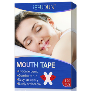 Bandelettes adhésives transfrontalières en forme de X pour adultes, pour la respiration nocturne par la bouche et le soulagement du ronflement, améliorent le sommeil et préviennent les troubles du sommeil - Product Image 5