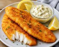 Filets de Tilapia Halal IQF surgelés et panés, vente en gros, filets de poisson surgelés panés en forme de losange
