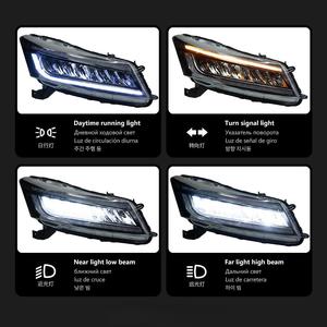 ชุดไฟหน้า LED ใหม่ 12V สำหรับ Honda <span class=keywords><strong>Accord</strong></span> <span class=keywords><strong>G8</strong></span> รุ่นที่ 8 ปี 2008-2012 พร้อมชุดอัพเกรดไฟเลี้ยวแบบปีก - Product Image 3