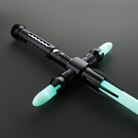 Sabre laser Nexussabers à poignée métallique, à changement de couleur infini, avec contrôle de mouvement par machine CNC, sabre croisé pour l'entraînement à l'épée et les fêtes