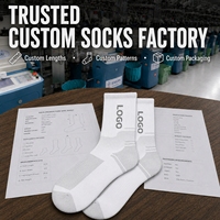 Chaussettes de sport personnalisées pour hommes, respirantes, écologiques, à séchage rapide, pour la course à pied, design automne