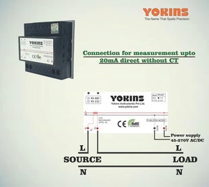 Ampèremètre numérique Yokins Y9-AA1 True RMS, micro-ampèremètre 350uA-20mA AC, mesure de faible courant, garantie 1 an - Product Image 1