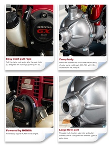 Moteur Honda GX35 haute performance, <span class=keywords><strong>pompe</strong></span> à eau à essence de 1 pouce - Économe en carburant et puissante - Product Image 5