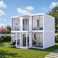 Maison conteneur à 2 étages, 2, 3 ou 4 chambres, luxe, 20 ou 40 pieds, maisons conteneurs préfabriquées pliables à vendre, maisons préfabriquées, maison conteneur