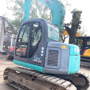 Shanghai Yard ofrece excavadora Kobelco SK70SR SK70 usada duradera con bajas horas de trabajo en buenas condiciones - Product Image 1