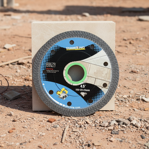 Lame de scie circulaire professionnelle OEM de 4,5 pouces, lames de coupe diamantées pour carreaux, lame de scie pour céramique - Product Image 1