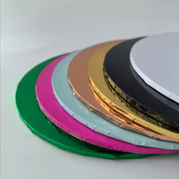 Machine automatique de collage de papier extérieur pour bases de gâteaux en MDF ondulé, pour le collage de papier coloré sur les bords des plateaux à gâteaux en carton