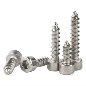 Llave Allen Hexagonal Tapa hueca hexagonal Tornillo de madera M4 M5 X 40mm 50mm 304 Acero inoxidable Longitud 6mm a 50mm Tornillo autorroscante - Product Image 4