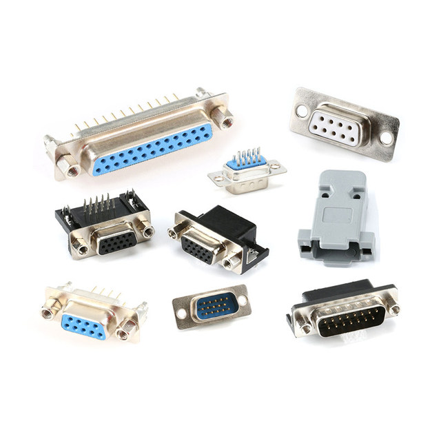 D-Sub/VGA Connector Socket Female Male DB9 DR9 DP9/15/25/37P RS232 Socket for RS232 Applications