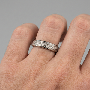 Elegante Anillo de Platino para Mujer con Diseño de Joyería Fina de Lujo, Perfecto para Compromiso, Boda, Aniversario y Regalo - Product Image 5