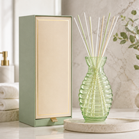 Diffuseur de parfum en verre réutilisable pour centres de table, mini vase vintage de 110 ml pour diffuseur de parfum, décorations de mariage
