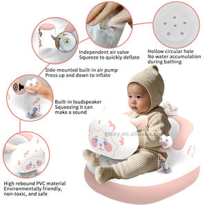 Siège gonflable <span class=keywords><strong>pour</strong></span> bébé, siège de sol <span class=keywords><strong>pour</strong></span> nourrissons, siège de sol <span class=keywords><strong>pour</strong></span> apprendre à s'asseoir, mouton mignon, <span class=keywords><strong>pour</strong></span> les bébés de 3 à 36 mois - Product Image 3