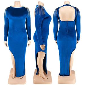 Vestidos de Fiesta de Lentejuelas de Alta Calidad para Mujer, Colección Otoño Invierno, Tallas Grandes, Elegancia para la Noche - Product Image 2