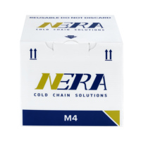 Caja Refrigerante VIP+PCM para Transporte de Muestras Biológicas, Vacunas y Medicamentos, Reutilizable y Personalizada NERA