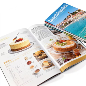 Service d'impression de livres de cuisine, d'albums photo et de menus personnalisés en couverture rigide pour restaurants - Product Image 2