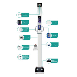 Báscula Digital de Bolsillo al por Mayor de Fábrica, Pantalla Táctil LED de 7 Pulgadas, Capacidad de 500g, Composición Corporal, IMC, Personalización OEM/ODM, CE - Product Image 1