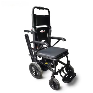 Fauteuil roulant électrique de qualité supérieure pour monter les escaliers avec de grandes roues, nouveau type de fauteuil élévateur motorisé pour escaliers - Product Image 1