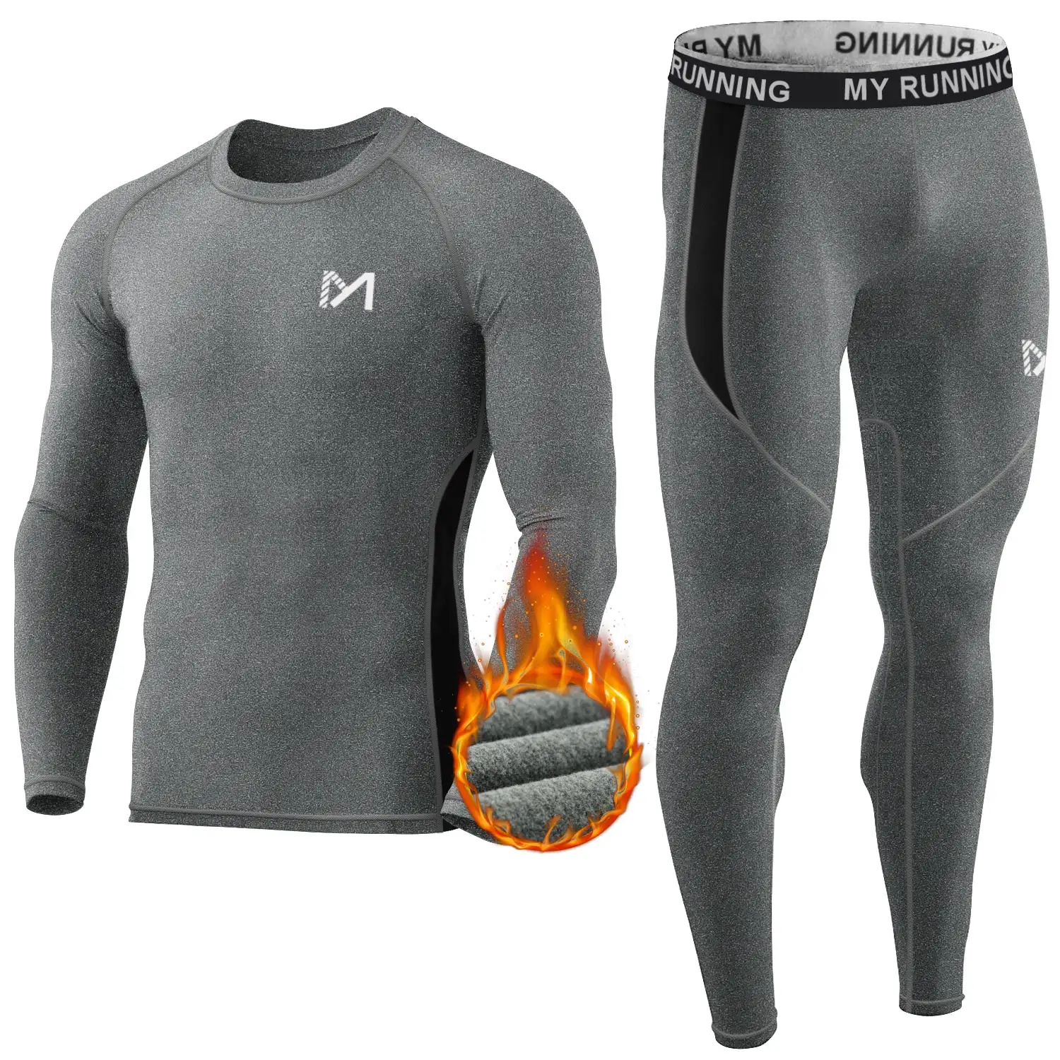 Hot selling thermal underwear men base layers men's long johns