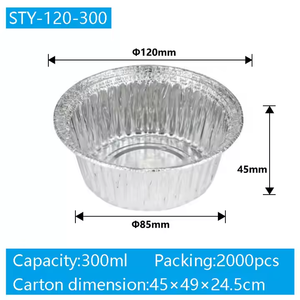 Bonne vente de plateau à tarte en aluminium jetable pour les événements - Product Image 2