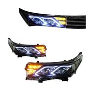 Pièces automobiles Cheyuheng, accessoires automobiles, phares LED pour E120/E130 2003-2008, phares LED noirs à double projecteur