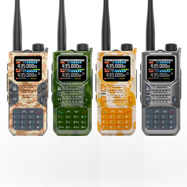 2025 BAOFENG RD-55PRO High Power 10W Wireless Walkie Talkie Long Range GPS Positioning Handheld Analog Two Way Radio