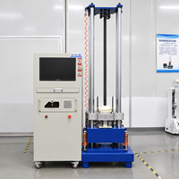 Machine d'essai de choc mécanique UN38.3 IEC 62133, testeur de choc pneumatique programmable à demi-sine pour batterie au lithium