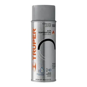 Master con 48 unità di vernice spray ad alta temperatura. Sottile, lattina di alluminio, 400 ml