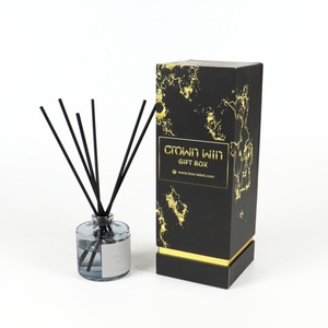 Crown Win Clamshell Marble Packing Print <b>Boxes</b> Gift Box With Lid Incense Stick Perfume Oud Vial Packaging Grazing Pr <b>Paper</b> <b>Boxes</b> - Product Image 3