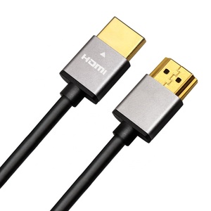Cabo <span class=keywords><strong>hdmi</strong></span> ultra fino para computador, vídeo 20 4k de alta velocidade, shine 18gbps uhd hdtv cartão do projetor - Product Image 1